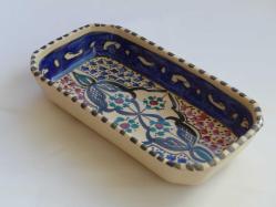 Antika Kütahya Çini Tabak