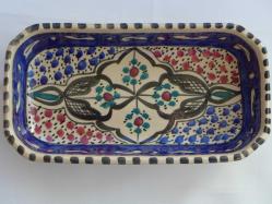 Antika Kütahya Çini Tabak