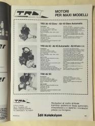 Modellistica : IL Giornale Dell ' Aeromodellista , Radiocomando - Agosto 1984 - Vintage Magazine - İtalyanca Uzaktan Kumandalı Model Uçak Dergisi - TRD Air 40 Automatic - He 162 D Salamander - Hornet - Skyhawk Blue Angels - F84F Thunderstreak - F86 Sabre - F100 Super Sabre - F16 Fighting Falcon - Trofeo Vellano - Sagittario - ASW 19 - YAK 18 PM - Telex - Sonar - Flamingo - Rieti 4 -  Calypso F3A Campione Del Mondo - Taxi II - Twin Launch Engine