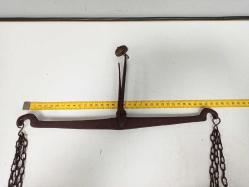 Antika Osmanlı Bronz Kefeli Aktar Terazisi