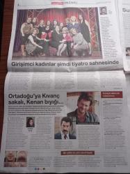 Cumhuriyet Pazar Gazetesi - 16 Mart 2014 - Sayı 1460 -   Yaser Onur Can - Veganspor -Didem Balçın Ve Barış Atay Fotoğrafı - Redhack - Ortadoğu'ya Kıvanç Tatlıtuğ Sakalı Kenan İmirzalıoğlu Bıyığı - Forza Yeldeğirmeni -  Spartakistanbul - Karşı Lig Başka Bir Futbol Mümkün