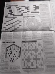 Cumhuriyet Bulmaca Gazetesi - 20 Mart 2005 - Sayı 991 - İlhan Selçuk Fotoğrafı - İlhan Selçuk Fotoğrafı - Nasuh Mahruki Fotoğrafı - Ferhan Şensoy Fotoğrafı - Nejat İşler Fotoğrafı - Şifreli Bulmaca - Heceli Bulmaca - Küp Bulmaca - Sessiz Dörtlü - Sözcük Avı - Heceli Akrostiş