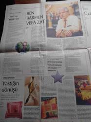 Cumhuriyet Pazar Gazetesi - 15 Ağustos 2004 - Sayı 960 -  Ben Barmen Vefa Zat - Üzüm Günleri - Ruh Tatmini İçin Bilgi - Briç Şampiyonası -Arzu Yanardağ - Babam Can Yücel - Tarih Vakfı - Barışa Rock Ya Da Rock'n Coke