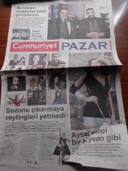 Cumhuriyet Pazar Gazetesi - 23 Aralık 2012 - Sayı 1396 -  Fatma Girik - Mehmet Aslantuğ - Özcan Deniz - Nurgül Yeşilçay - İnşaat İşçileri Derneği -Sırrı Sakık Bu Savaşın Mağdurları Bizim Çocuklarımız - Gökçe Bahadır Fotoğrafı - Son Yaz Balkanlar - Ağır Roman Yeni Dünya -Kayıp Şehir