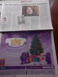 Cumhuriyet Pazar Gazetesi - 23 Aralık 2012 - Sayı 1396 -  Fatma Girik - Mehmet Aslantuğ - Özcan Deniz - Nurgül Yeşilçay - İnşaat İşçileri Derneği -Sırrı Sakık Bu Savaşın Mağdurları Bizim Çocuklarımız - Gökçe Bahadır Fotoğrafı - Son Yaz Balkanlar - Ağır Roman Yeni Dünya -Kayıp Şehir