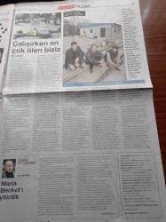 Cumhuriyet Pazar Gazetesi - 23 Aralık 2012 - Sayı 1396 -  Fatma Girik - Mehmet Aslantuğ - Özcan Deniz - Nurgül Yeşilçay - İnşaat İşçileri Derneği -Sırrı Sakık Bu Savaşın Mağdurları Bizim Çocuklarımız - Gökçe Bahadır Fotoğrafı - Son Yaz Balkanlar - Ağır Roman Yeni Dünya -Kayıp Şehir