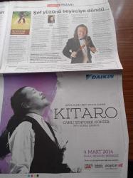 Cumhuriyet Pazar Gazetesi - 23 Şubat 2014 - Sayı 1457 - Arzu Yanardağ Fotoğrafı - Eskiden Anarşisttim Şimdi Duruldum - İrfan Değirmenci Beni Ana Haber'e Çıkarmak Büyük Risk - Kitaro 4 Mart'ta İstanbul'da - Madredeus'un Otantik Sesi - Şef Musa Göçmen Yüzünü Seyirciye Döndü - Özgür Ve Lorin Cezaevinde Büyümesin - Berk Hakman Tek Hayalim Bir The Beatles Kurmaktı