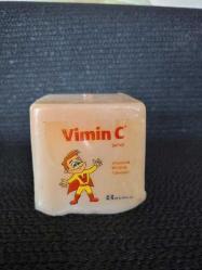 BERKO VİTAMİN REKLAMLI  KARE FORMUNDA MUM.