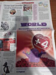 Cumhuriyet Sevgililer Günü Gazetesi - 9 Şubat 2008 - Aşk Tazelemek İçin Romantik Filmleri Seyredin - Doktor Jivago - Melekler Şehri - Sil Baştan - Giysinizi Burcunuza Göre Seçin - Türk Hava Yolları 1 Euro'ya Uçuyor - Tekno Aşklar İçin - Sevgiliye Özel Hediyeler - Valentinus Ve Hikayesi- Bir Şiir Yeter - Ben Sana Mecburum Şiiri - Attila İlhan - Aşkın Taşı Pırlanta