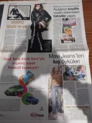 Cumhuriyet Alışveriş Gazetesi - 20 Kasım 2003 - Cem Boyner - Zeki Triko Aydın'dan Dünyaya Açılan Kapı - Beymen Önce Dubai Sonra Avrupa - Timsah'ta İskoç Esintisi - Network'te Net Şıklık - Bir İddaadan Doğan Marka Lacoste - DVD Furyası - Beko