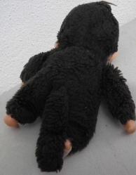 BİBERON EMEN PELUŞ MONÇİÇİ BEBEK VİNTAGE OYUNCAK BOY KUYRUK HARİÇ 19 CM