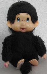 BİBERON EMEN PELUŞ MONÇİÇİ BEBEK VİNTAGE OYUNCAK BOY KUYRUK HARİÇ 17 CM
