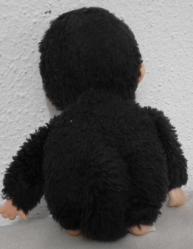 BİBERON EMEN PELUŞ MONÇİÇİ BEBEK VİNTAGE OYUNCAK BOY KUYRUK HARİÇ 17 CM
