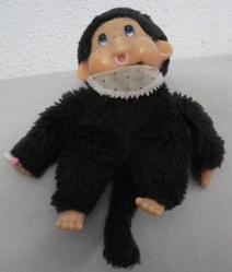 BİBERON EMEN PELUŞ MONÇİÇİ BEBEK VİNTAGE OYUNCAK BOY KUYRUK HARİÇ 18 CM