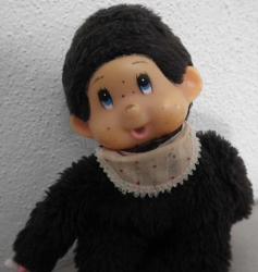 BİBERON EMEN PELUŞ MONÇİÇİ BEBEK VİNTAGE OYUNCAK BOY KUYRUK HARİÇ 18 CM