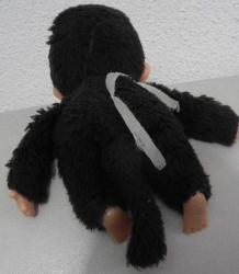 BİBERON EMEN PELUŞ MONÇİÇİ BEBEK VİNTAGE OYUNCAK BOY KUYRUK HARİÇ 18 CM