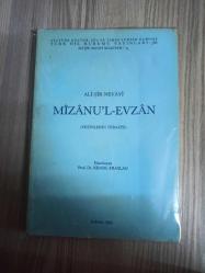 MİZANU'L-EVZAN Vezinlerin Terazisi