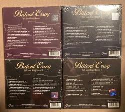 TÜRK SANAT MÜZİĞİ KONSERİ 1 2 3 4 -- 4 CD BÜLENT ERSOY  SIFIR JELATİNLİ AMBALAJINDADIR