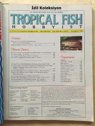 Tropical Fish Hobbyist Magazine - November 1995 - Vintage Magazine - İngilizce Tropikal Balık Hobisi Dergisi - Betta Picta : An Interesting Mouthbrooder - The Crown of Thorns Starfish Acanthaster Planci - The Flame Angel - The Yellow Longnose Butterflies - The Red Phase of Nothobranchius korthausae - The African Clawed Frog - Temple City Flatyfish : Extinct Cities and Endangered Species