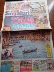 Sözcü Seyahat Gazetesi - 5 Haziran 2016 - Kanallar Şehri Venedik - 1 Semt 3 Mekan Kalamış - 8 Tren Rotası - Balayımızı Nerede Geçirelim - 200 Yıllık Gelenek Peynir Festivali - Farklı Bir Tatil İçin Bayburt'a Buyurun- Keşif Meraklıların Yeni Gezi Rotası Baksı Müzesi