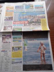 Sözcü Seyahat Gazetesi - 5 Haziran 2016 - Kanallar Şehri Venedik - 1 Semt 3 Mekan Kalamış - 8 Tren Rotası - Balayımızı Nerede Geçirelim - 200 Yıllık Gelenek Peynir Festivali - Farklı Bir Tatil İçin Bayburt'a Buyurun- Keşif Meraklıların Yeni Gezi Rotası Baksı Müzesi