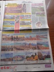 Sözcü Seyahat Gazetesi - 5 Haziran 2016 - Kanallar Şehri Venedik - 1 Semt 3 Mekan Kalamış - 8 Tren Rotası - Balayımızı Nerede Geçirelim - 200 Yıllık Gelenek Peynir Festivali - Farklı Bir Tatil İçin Bayburt'a Buyurun- Keşif Meraklıların Yeni Gezi Rotası Baksı Müzesi