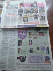 Sözcü Şık Gazetesi - 16 Ocak 2015 - Fahriye Evcen Güzellik Elçisi - Ziynet Sali Görücü Usulü Evlilik Olur - Nazlı Ilıcak - İlham Veren Kadınlar - Megan Fox - Cem Yılmaz Bağış Yapmadık Sponsor Olduk - Nurgül Yeşilçay'ın Aşkı - Türkan Şoray Gecelerde - Hande Yener - Gülben Ergen