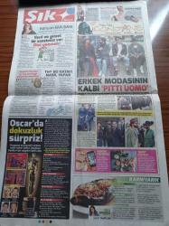 Sözcü Şık Gazetesi - 16 Ocak 2015 - Fahriye Evcen Güzellik Elçisi - Ziynet Sali Görücü Usulü Evlilik Olur - Nazlı Ilıcak - İlham Veren Kadınlar - Megan Fox - Cem Yılmaz Bağış Yapmadık Sponsor Olduk - Nurgül Yeşilçay'ın Aşkı - Türkan Şoray Gecelerde - Hande Yener - Gülben Ergen