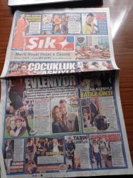 Sözcü Şık Gazetesi - 14 Eylül 2016 - Çağla Şikel Oğlunu Ham Yaptı - New York'ta Moda Konuşuluyor - Neymar Şarkıcı Oluyor - Bülent Emrah Parlak - Burcu Gönder - Hakan Çalhanoğlu Çocukluk Aşkıyla Evleniyor - Serdar Ortaç Sahnede Dikkatli - Tuğba Özerk - Hande Yener - Yılmaz Morgül - Fatih Ürek - Seda Bakan