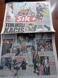 Sözcü Şık Gazetesi - 6  Kasım 2015 - Başak Parlak Yeni Yaşını Sahnede Kutladı - Açelya Akkoyun Misafirliğe Gidiyor - Afacan Gülben Ergen - Beyazıt Öztürk - Oğuzhan Koç - Kenan İmirzalıoğlu İle Sevgilisi Sinem Kobal'daj Tehlikeli Kaçış - Halit Ergenç - Şahin İrmak