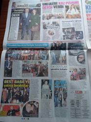 Sözcü Şık Gazetesi - 6  Kasım 2015 - Başak Parlak Yeni Yaşını Sahnede Kutladı - Açelya Akkoyun Misafirliğe Gidiyor - Afacan Gülben Ergen - Beyazıt Öztürk - Oğuzhan Koç - Kenan İmirzalıoğlu İle Sevgilisi Sinem Kobal'daj Tehlikeli Kaçış - Halit Ergenç - Şahin İrmak