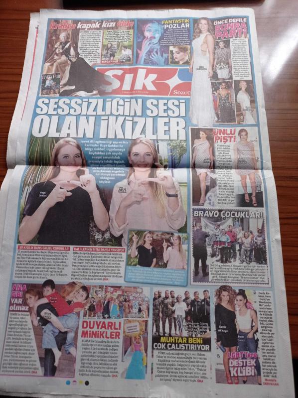 Sözcü Şık Gazetesi 2 Haziran 2016 Karagül ün Güzeli Aşk  