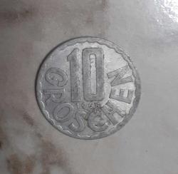 Avusturya 10 Groschen 1968