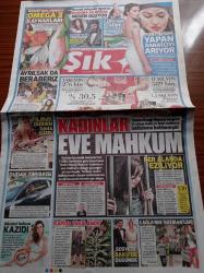 Sözcü Şık Gazetesi - 11 Nisan 2016 - İbrâhim Tatlıses'in Küçük Prensesi Elif Ada Tatlıses 3 Yaşında - Charlize Theron - Kendall Jenner - Margot Robbie - Will Smith - Alaçam Gençlik Hizmetleri Spor Kulübü Kadın Softbol Takımı