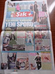 Sözcü Şık Gazetesi - 11 Nisan 2016 - İbrâhim Tatlıses'in Küçük Prensesi Elif Ada Tatlıses 3 Yaşında - Charlize Theron - Kendall Jenner - Margot Robbie - Will Smith - Alaçam Gençlik Hizmetleri Spor Kulübü Kadın Softbol Takımı