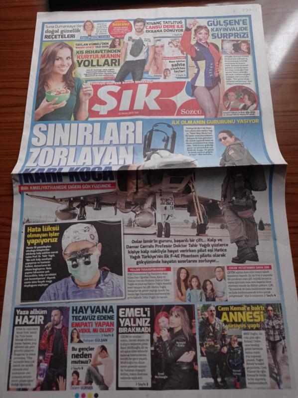 Sözcü Şık Gazetesi 12 Nisan 2016 Leyla Alaton Feminizme  