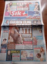 Sözcü Şık Gazetesi - 3 Mart 2017 - Survivor Yarışmacısı Ezgi Avcı Açlık Yüzünden 3.5 Ay Regl Olmadım - Metalik Jennifer Lopez - Ebru Şallı - Şarkıcı Sıla Bella Hadid - Özcan Deniz - Aslı Enver - Nurgül Yeşilçay - Nazan Öncel - Kıvanç Tatlıtuğ - Gülben Ergen Elini Cebine Attı - Perihan Savaş İbrahim Tatlıses İle Küs Değilim - Emel Sayın İle Bülent Ersoy Arasında Polemik Bitti