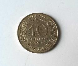 Fransa 10 Centim 1988