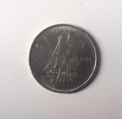 Kanada 10 Cent 1981