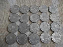 21 - 1980'Lİ YILLARDAN ALÜMİNYUM  - 10 LİRA - 20 ADET