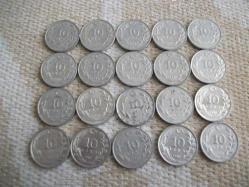 23 - 1980'Lİ YILLARDAN ALÜMİNYUM  - 10 LİRA - 20 ADET
