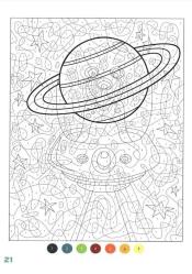 Herkes İçin Sayılarla Boyama Kitabı (100 Süper Boyama)