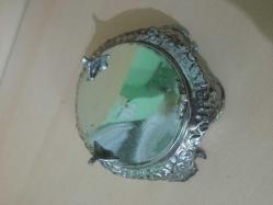 ALPAKA GÜMÜŞ KAPLAMA ŞEKERLİK ESKİ VE GÜZEL