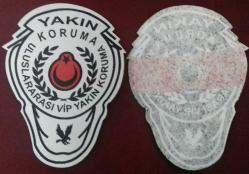 YAKIN KORUMA 1-ADET  SIRT ARMASI + 4AD MONT ARMASI SATINAL-SADECE YAKIN KORUMA KIMLIKLI,YAKIN KORUMA PERSONELİNE SATILIR-SIVILE SATILMAZ