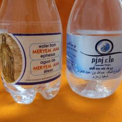 ZEMZEM SUYU VE EFES MERYEM ANA SUYU İKİSİ BİRLİKTE.