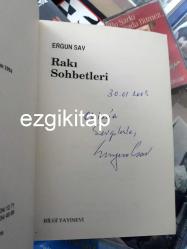 rakı sohbetleri - ergun sav (imzalı)