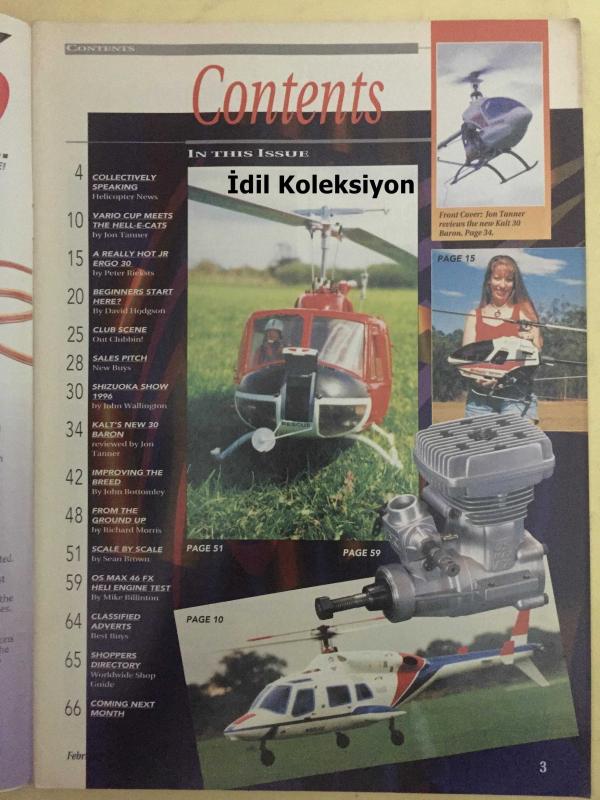 Kalt Baron 20 Helicopter カルト産業 電動RCヘリコプターバロン