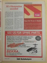 Model Helicopter World - February 1997 - Vintage Magazine - İngilizce Uzaktan Kumandalı Model Uçak Dergisi - Kalt 30 Baron 2 Stroke 4 Stroke or Electric - New OS Max 46 FX Engine Test - Shizuoka Show Report - Classified Adverts - Improving the Breed - a Realy Hot Jr Ergo 30 - Hirobo Tsurigi - Shuttle ZXX - Vario Cup meets the Hell E Cats - Maverick XR