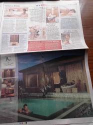 Hürriyet Seyahat Gazetesi - 8 Nisan 2008 - SPA - Toros Dağları Manzarasıyla Ayurveda Ve Wellness Keyfi - Bali Ve Tayland'ın Sihrini Kıbrıs'a Taşıdılar - Ambiyans Ödüllü SPA - Evde Kendinizi Spa'yla Şımartın - Türkiye'nin SPA'ları Dünya Sıralamasında - SPA Kullanım Kılavuzu