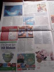 Hürriyet Seyahat Gazetesi - 8 Nisan 2008 - SPA - Toros Dağları Manzarasıyla Ayurveda Ve Wellness Keyfi - Bali Ve Tayland'ın Sihrini Kıbrıs'a Taşıdılar - Ambiyans Ödüllü SPA - Evde Kendinizi Spa'yla Şımartın - Türkiye'nin SPA'ları Dünya Sıralamasında - SPA Kullanım Kılavuzu